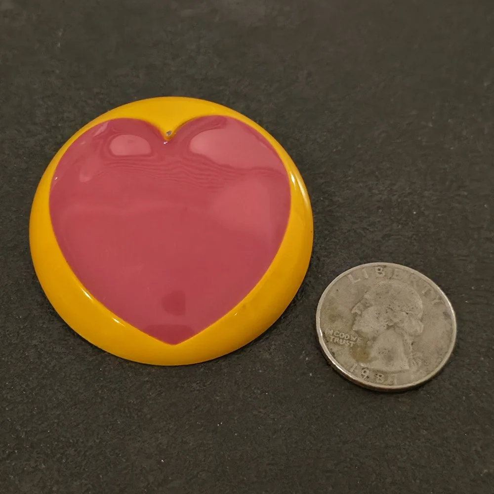 Sailor Moon Chibi Moon Prism Heart Compact Cosplay Brooch Accessory